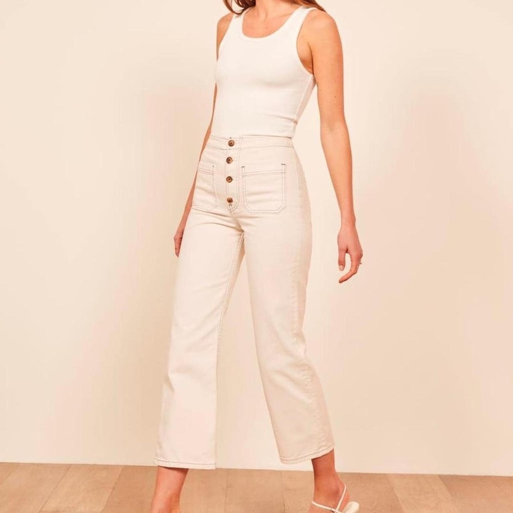 Reformation Eloise Wide Leg Jean